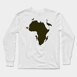 Bird Africa Long Sleeve T-Shirt